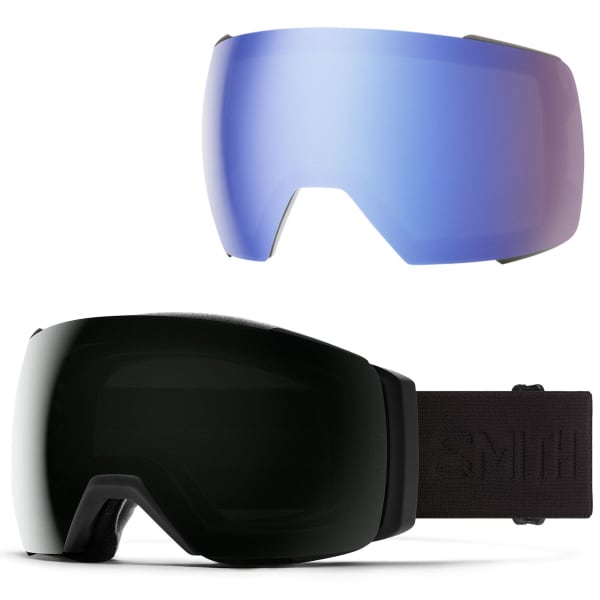 Smith Optics Rally Junior - Maschera Da Sci E Snowboard Per Bambini, Colore Bianco, Lenti Sensore Blu, Protezione UV
