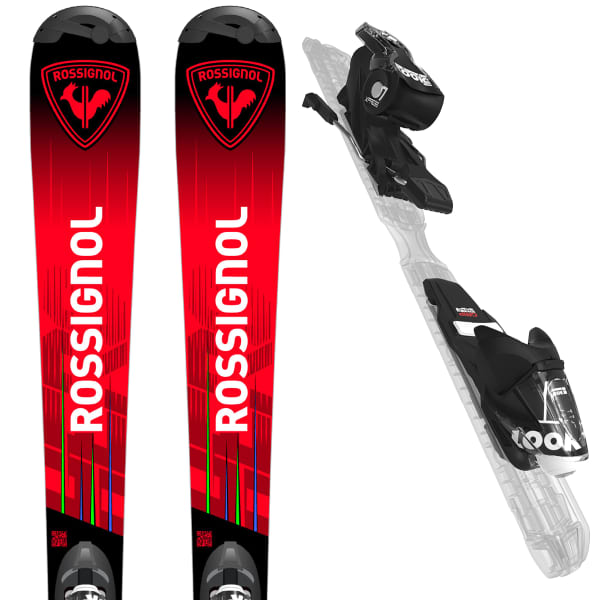 ROSSIGNOL HERO JR 130-150 + XPRESS 7 GW BLACK/RED - Ski pack