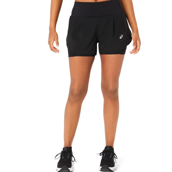 ASICS ROAD 2 N 1 3.5IN SHORT W PERFORMANCE BLACK PERFORMANCE BLACK Laufshort