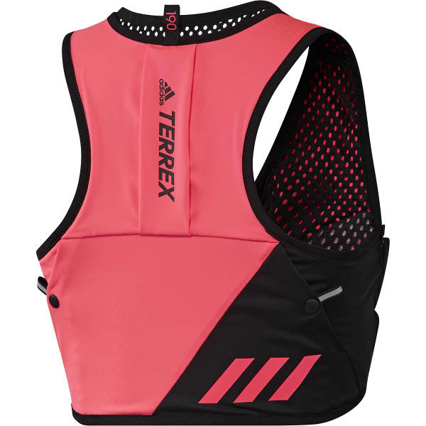 adidas Terrex Primeblue Graphic Trail Running Vest - Black/Acid