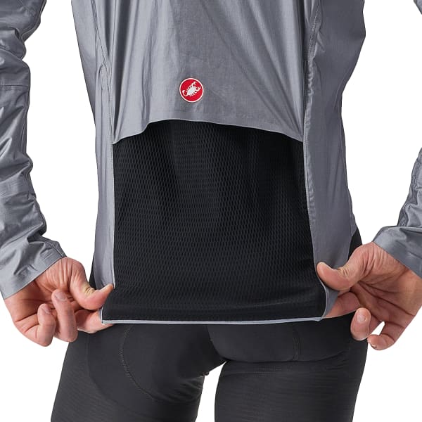 CASTELLI TEMPESTA LITE JACKET GRAY - Fietsjas