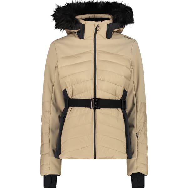 Woman jacket zip hood cmp 2025