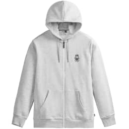 PICTURE-YINNI PLUSH ZIP HOODIE DARK GREY MELANGE - Sweatshirt