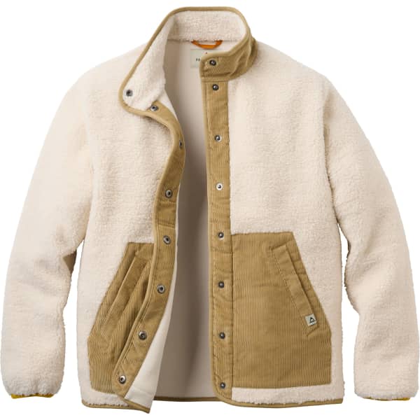 PASSENGER CLOVER SHERPA FLEECE JACKET W VINTAGE WHITE - Fleece