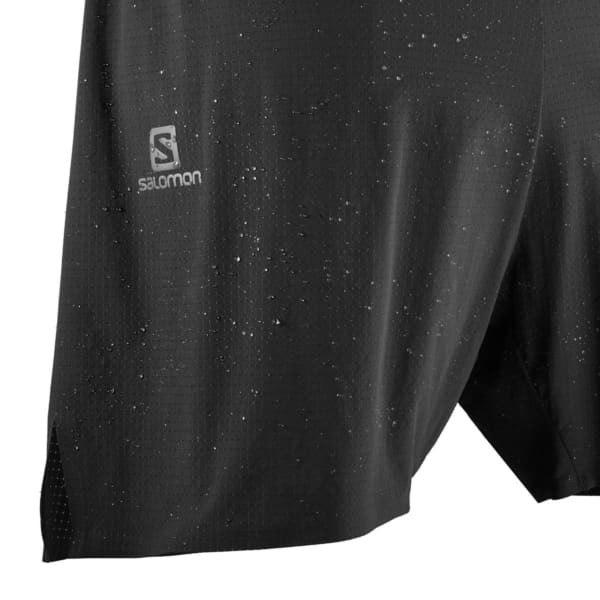 SALOMON SENSE PRO SHORT M BLACK BLACK Trail running shorts