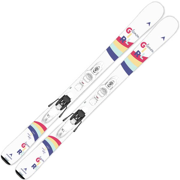 DYNASTAR LEMON GIRL KID-X + KID 4 GW B76 WHITE - Alpine ski set