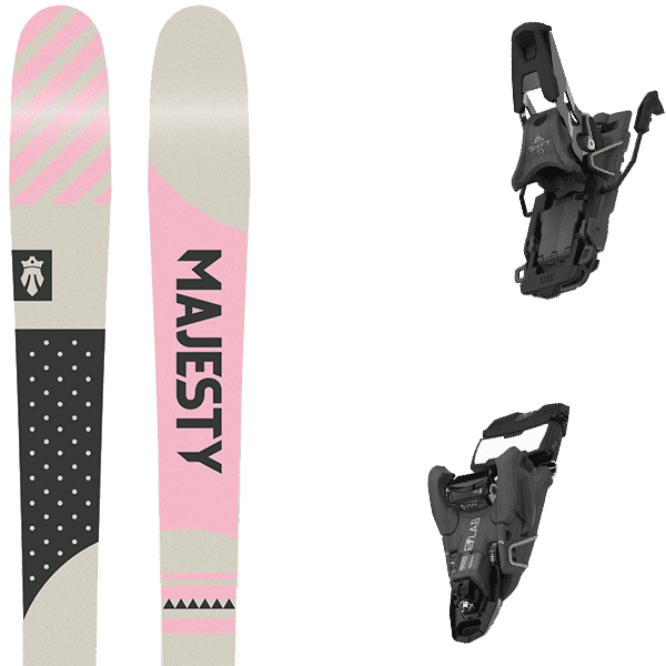 MAJESTY-ADVENTURE LADY + Fix - Ski touring set