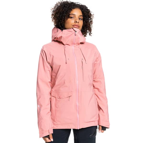 大人気定番商品 ESSENCE STRETCH ROXY-GORE-TEX JK jacket Ski - ROSE DUSTY スノーボード