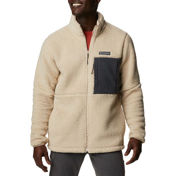  Columbia Forro polar pesado Mountainside para hombre, verde  piedra/tiburón/fósil antiguo, talla S : Ropa, Zapatos y Joyería