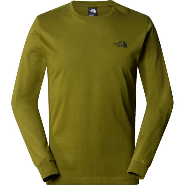 THE NORTH FACE M L S EASY TEE FOREST OLIVE T shirt