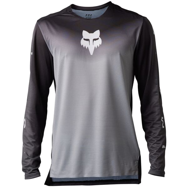 FOX FLEXAIR LS JERSEY NOVAH STEEL GRAY Mountain bike jersey