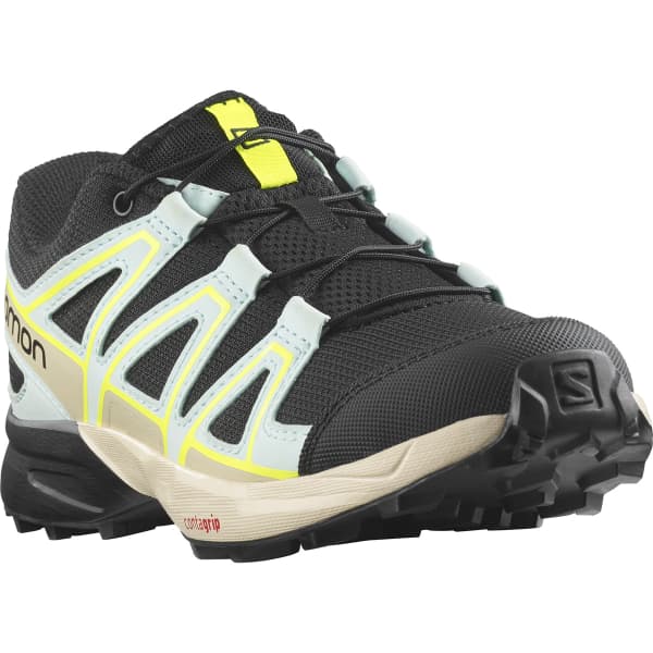 SALOMON-SPEEDCROSS J BLACK/BLEACHED AQUA/BLEACHED SAND Trail