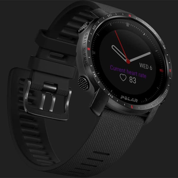 POLAR GRIT X PRO SAPHIR M L BLACK GPS cardio horloge