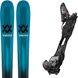 Ski randonnée VOLKL VOLKL KENDO 88 + MARKER F12 TOUR EPF BLACK/ANTHRACITE - Ekosport