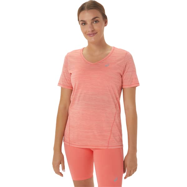 Asics t shirt orange hot sale