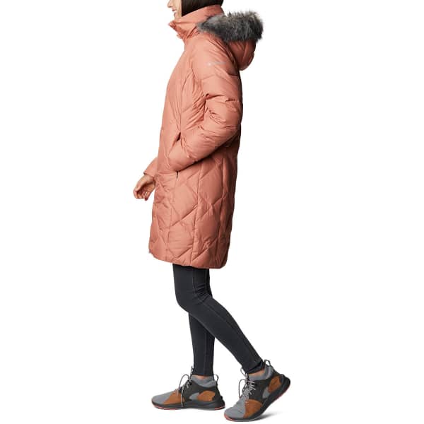 COLUMBIA ICY HEIGHTS II MID LENGTH DOWN JACKET NOVA PINK 21
