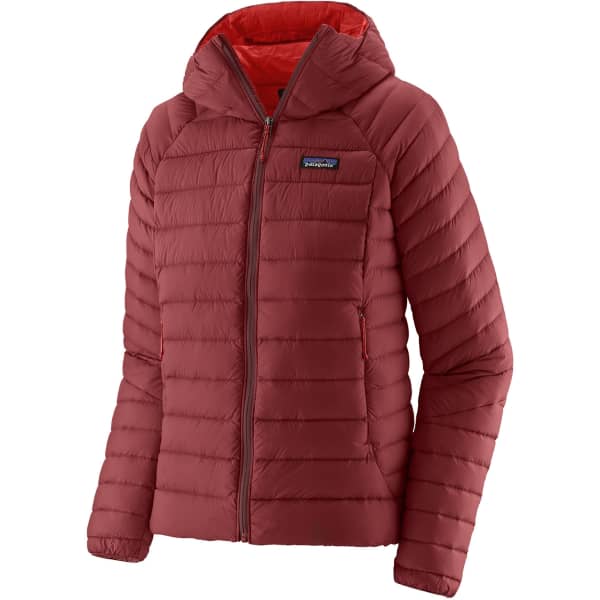 PATAGONIA W S DOWN SWEATER HOODY OXIDE RED 25