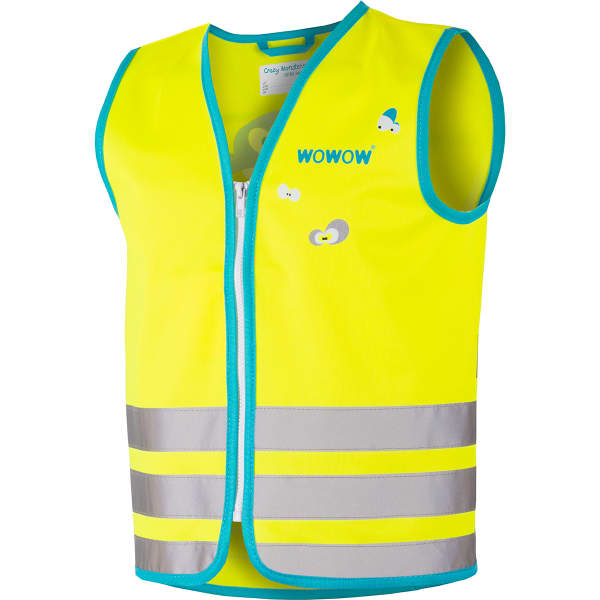 Wowow 2028012500 gilet de securite fun jacket pour enfant vert avec b
