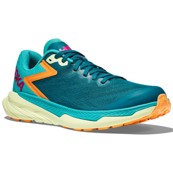 HOKA ONE ONE ZINAL DEEP LAKE/CERAMIC - Trail running shoes