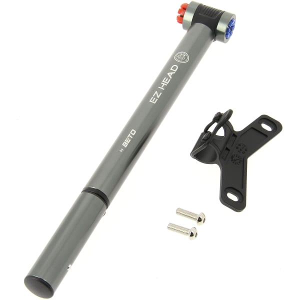 BETO MINI POMPE ALU EZ HEAD HP GREY Bike pump