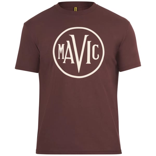 MAVIC HERITAGE LOGO TEE AUBERGINE Maillot VTT