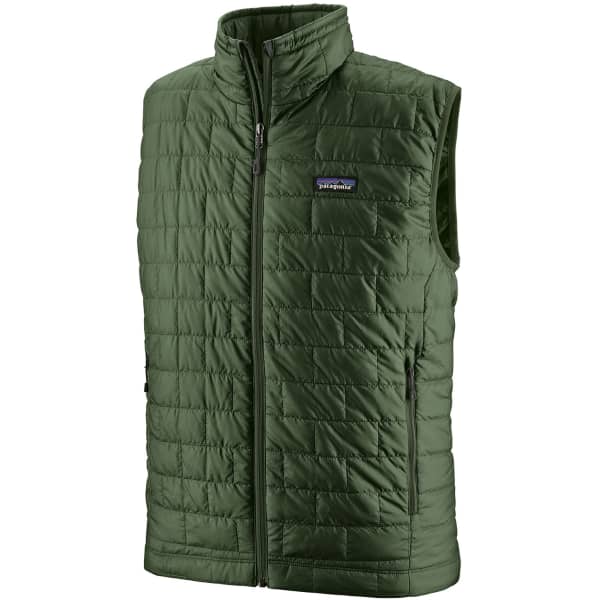 Patagonia nano puff vest green deals