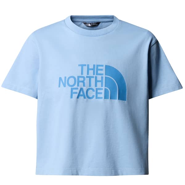 THE NORTH FACE-G S/S CROP EASY TEE STEEL BLUE - T-shirt