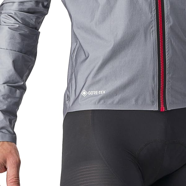 CASTELLI TEMPESTA LITE JACKET GRAY - Fietsjas