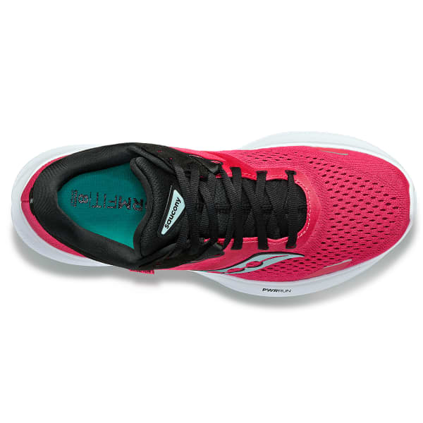 SAUCONY RIDE 16 W ROSE BLACK Zapatilla running