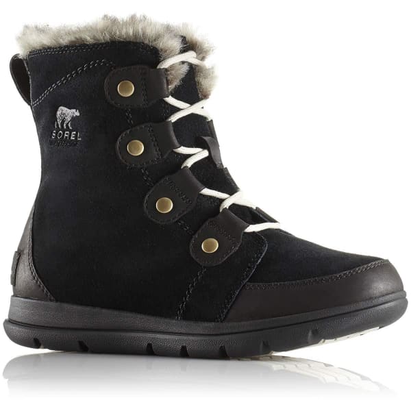 Explorer joan waterproof boot with faux fur collar clearance