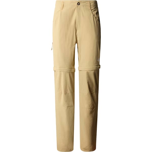 THE NORTH FACE W EXPLORATION CONV REG STRAIGHT PANT KHAKI STONE Hiking trousers