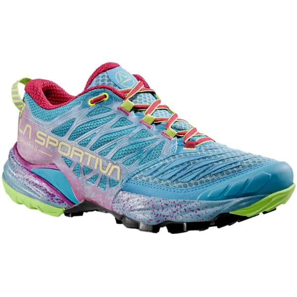 LA SPORTIVA AKASHA II WOMAN TOPAZ RED PLUM Trail running shoes
