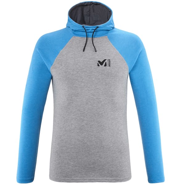 MILLET RED WALL LIGHT HOODIE M H GREY METHYL BLUE T shirt thermique