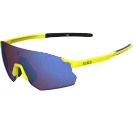 BOLLE ICARUS ACID YELLOW MATTE BROWN BLUE Cycling sunglasses