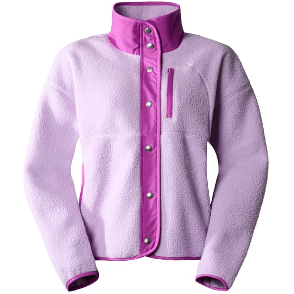 Purple north on sale face fleece