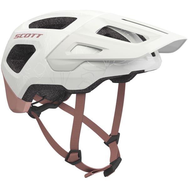 SCOTT JR ARGO PLUS WHITE LIGHT PINK Mountain bike helmet
