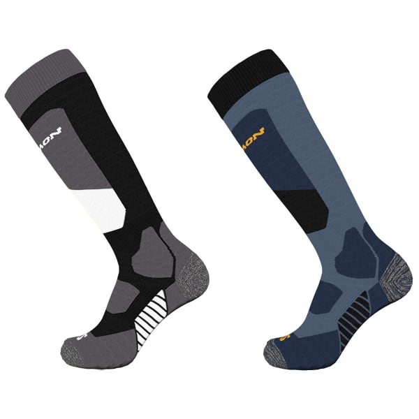 chaussette ski salomon SALOMON S/ACCESS 2-PACK Unicolore
