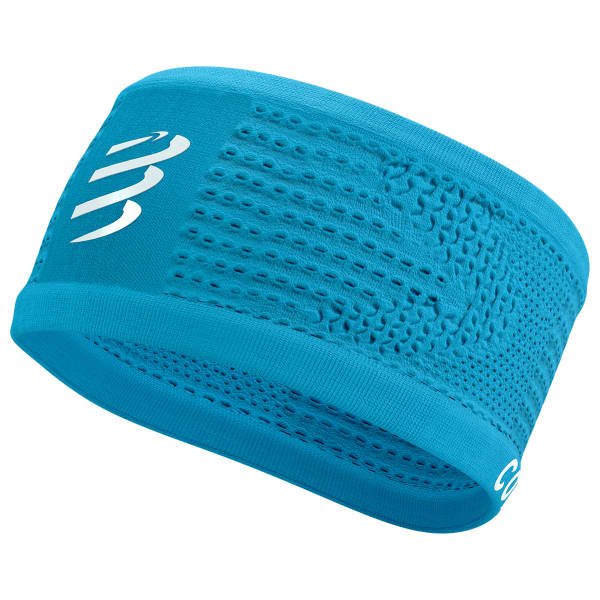 Compressport Thin Headband, Hawaiian Ocean Blue