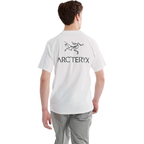 ARC'TERYX KRAGG SL COTTON BIRD WORD SS M WHITE LIGHT/BLACK