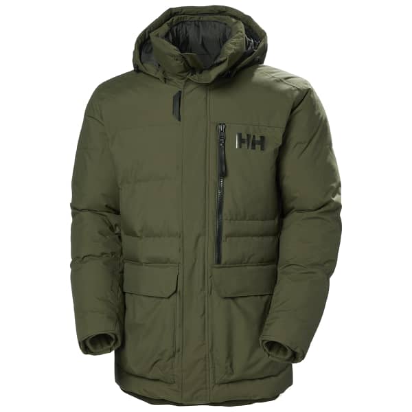 Green helly hansen jacket store