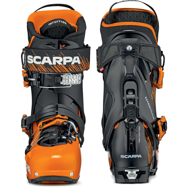 SCARPA MAESTRALE BLACK ORANGE - Bota esquí de travesía