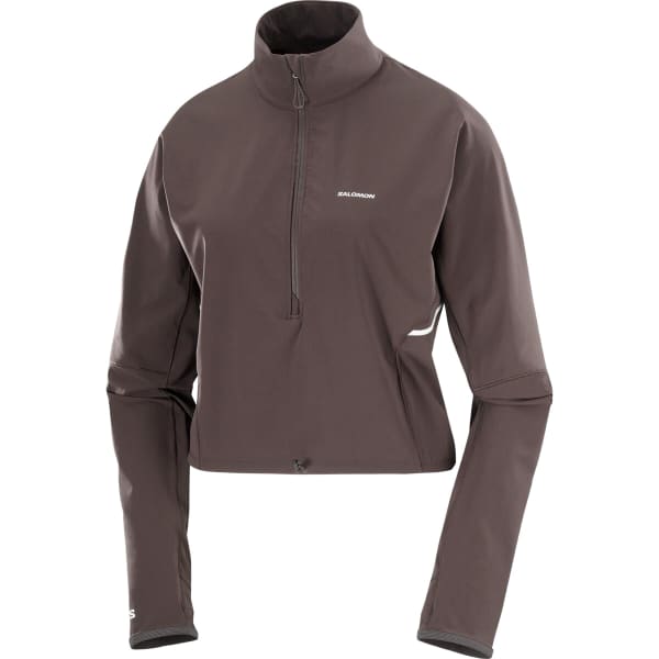 SALOMON SENSE AERO HYBRID CP PLVR W COFFEE BEAN - Veste trail