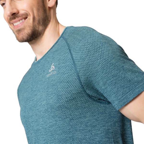 Odlo Essential - Azul - Camiseta Running Hombre