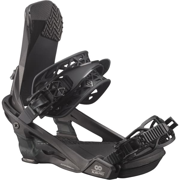 SALOMON ALIBI PRO BLACK - Snowboard bindings