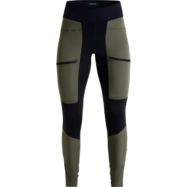 PEAK PERFORMANCE W TRACK TIGHTS PINE NEEDLE BLK 22