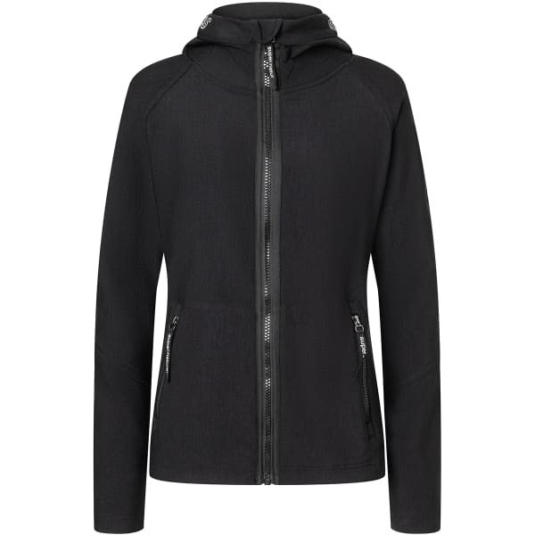 SUPER.NATURAL-W ALPINE ACTIVE HOODIE JET BLACK - Hiking