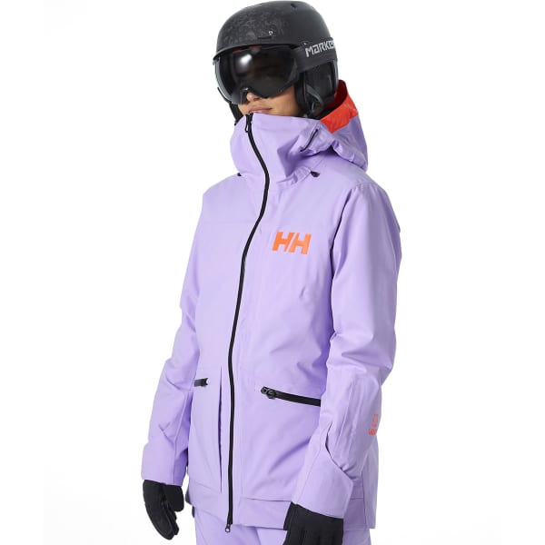 HELLY HANSEN W POWDERQUEEN INFINITY JACKET HEATHER Ski jacket