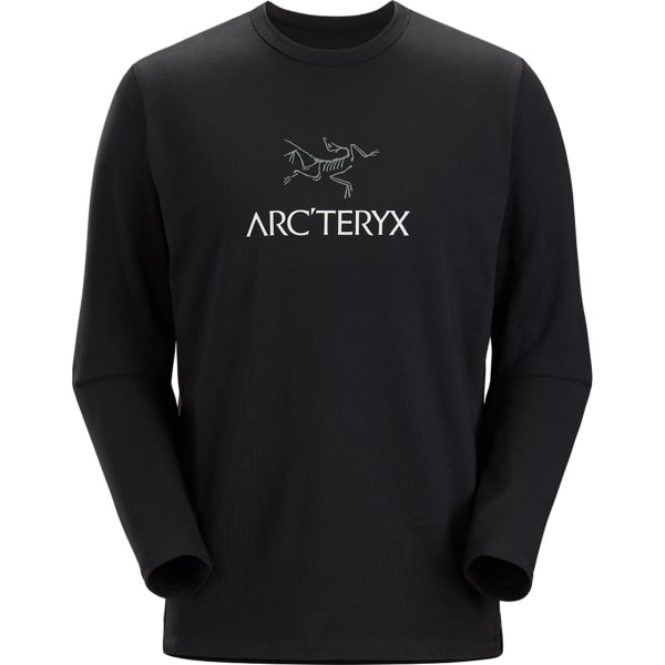 大人気新品 M SHIRT LS ARC'WORD ARC'TERYX-CAPTIVE BLACK T-shirt Hiking - トップス