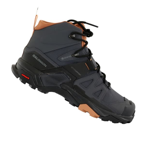 SALOMON X ULTRA 4 MID GORE TEX W EBONY MOCHA MOUSSE ALMOND CREAM Chaussure de randonnee mid