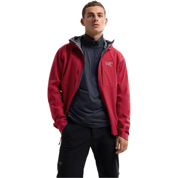 ARC'TERYX-GAMMA MX HOODY M HERITAGE - Softshell hiking jacket ARC'TERYX-GAMMA MX HOODY M HERITAGE - Softshell hiking jacket
